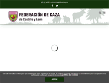 Tablet Screenshot of fedecazacyl.es